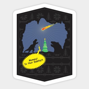 Merry Christmas Extinction Sticker